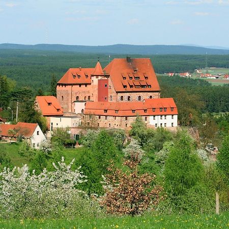 Cvjm Jugendherberge Burg Wernfels Spalt Exteriör bild